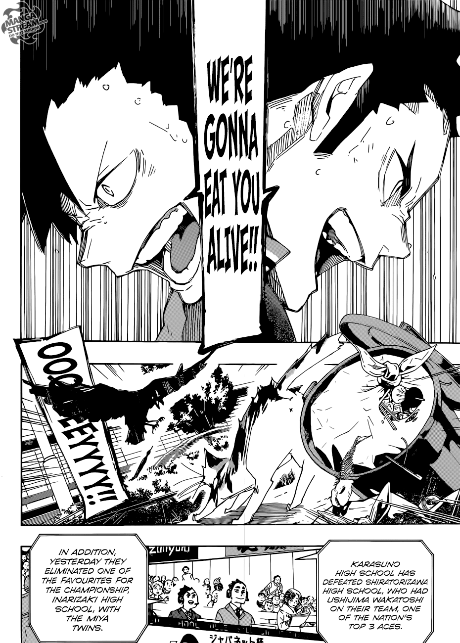 Haikyuu!!, Chapter 294 image 06